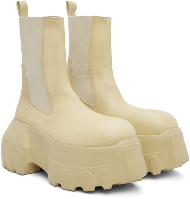 Tenisky a topánky Rick Owens Rick Owens Hollywood Beatle Mega Tractor Chelsea Boots Žltá | RU01E5860 LBH, 3