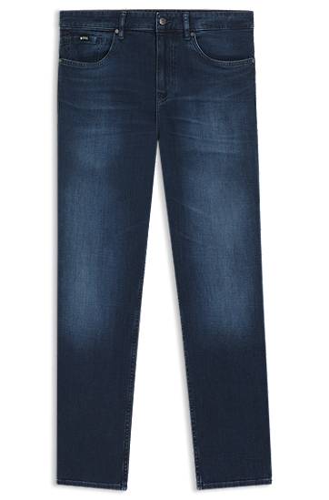 Džínsy BOSS Maine regular-fit jeans soft-touch denim Modrá | 50550938, 0