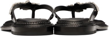Tenisky a topánky Simone Rocha Simone Rocha Embellished Flower Flip-Flops Čierna | SLD54B 0740, 1