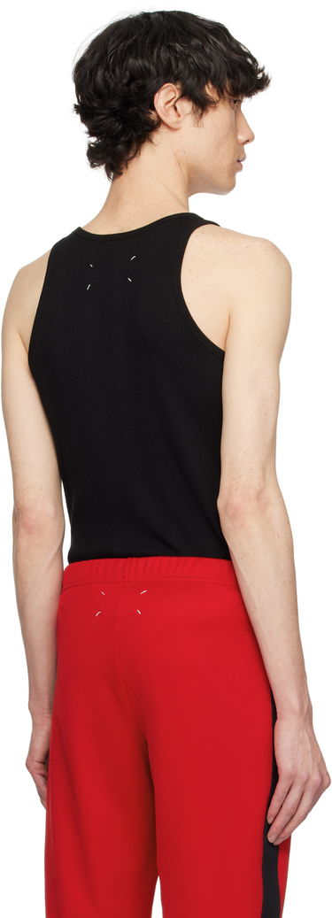 Tielko Maison Margiela Maison Margiela Ribbed Tank Top Čierna | S50NL0049 M20060, 2