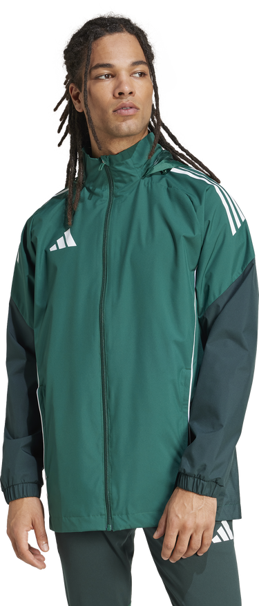 Vetrovka adidas Originals Adidas TIRO25C All-Weather Hooded Jacket Zelené | ji8936, 6