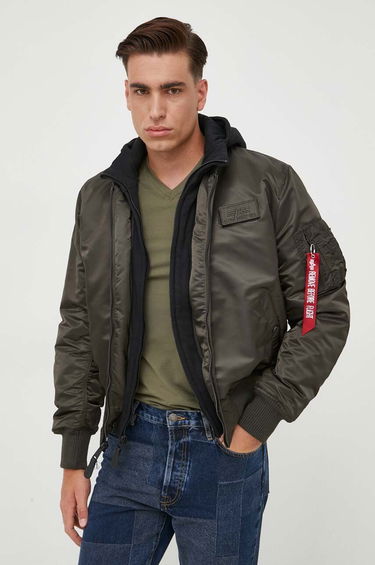 Bomber bunda Alpha Industries MA-1 D-Tec Bomber Jacket Zelené | 183110.413, 0