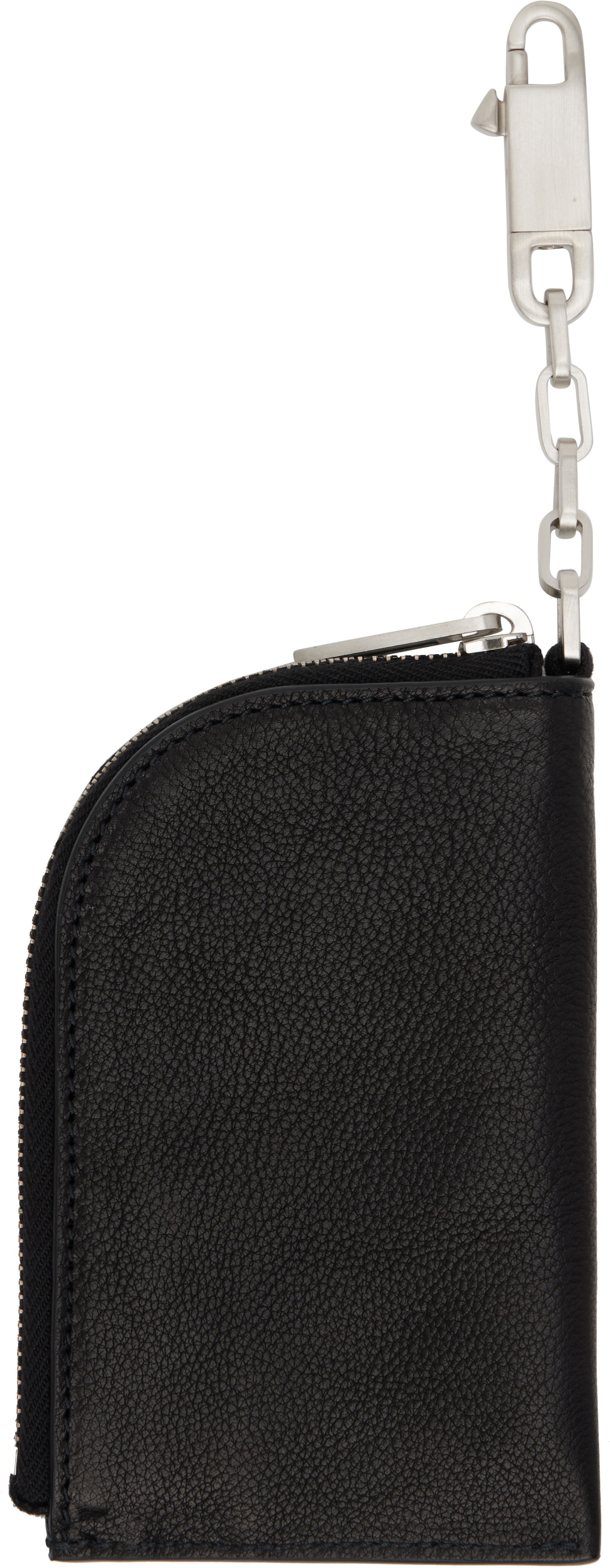 Peňaženka Rick Owens Rick Owens Concordians Hook Wallet Čierna | RA02E0718 LBU, 1
