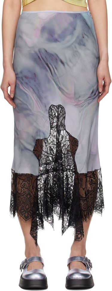 Sukňa Collina Strada Collina Strada Hiss Lace Midi Skirt Rôznofarebný | XX7120, 0