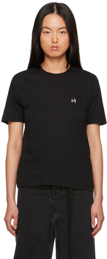 Tričko Ann Demeulemeester Dagmar Logo T-Shirt Čierna | 2302-W-JTS02-23-FA206-099, 0