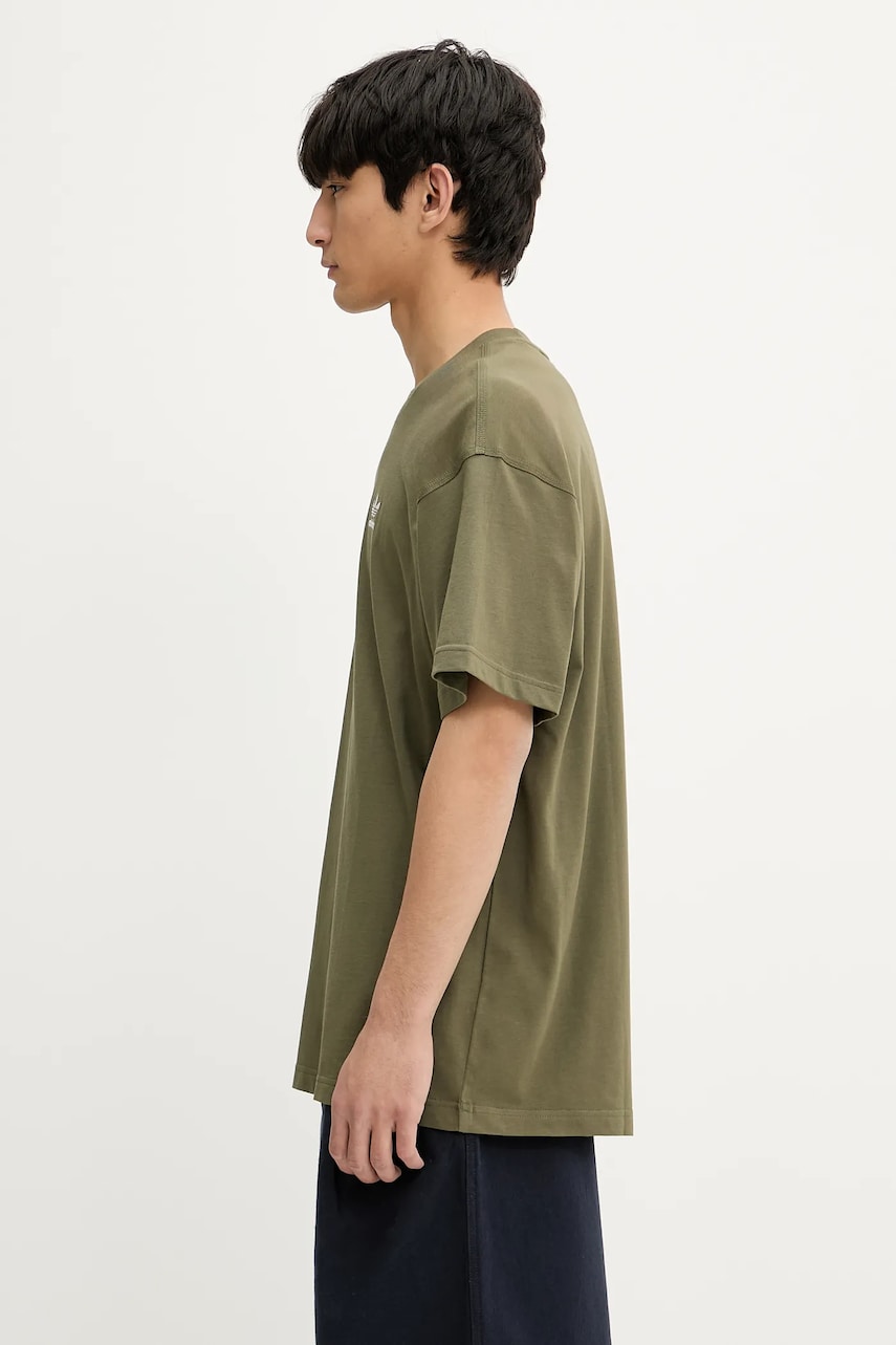 Tričko adidas Performance Essential Color Logo Oversized T-Shirt Zelené | KE6582, 1