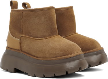 Ponožky R13 R13 Chunky Shearling Boots Hnedá | R13WS060-S137A, 3