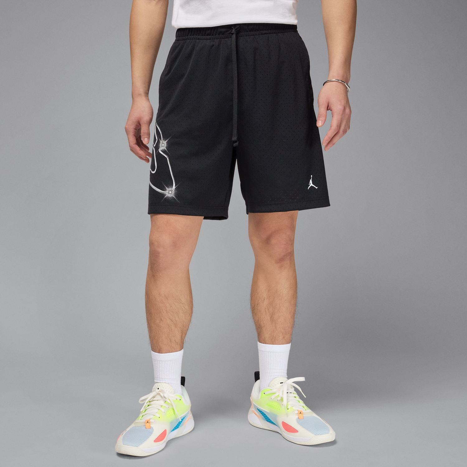 Šortky Jordan Jordan Sport Dri-FIT Graphic Shorts Čierna | HF9943-010, 0