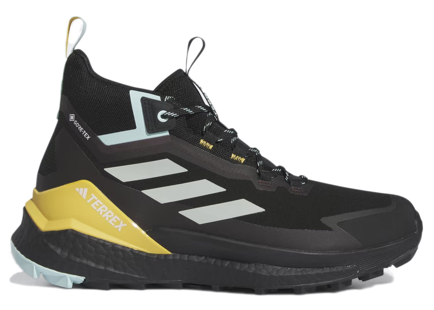 Tenisky a topánky adidas Performance Terrex Free Hiker Gore-Tex 2.0 Black Aqua Yellow Čierna | IF4919, 0