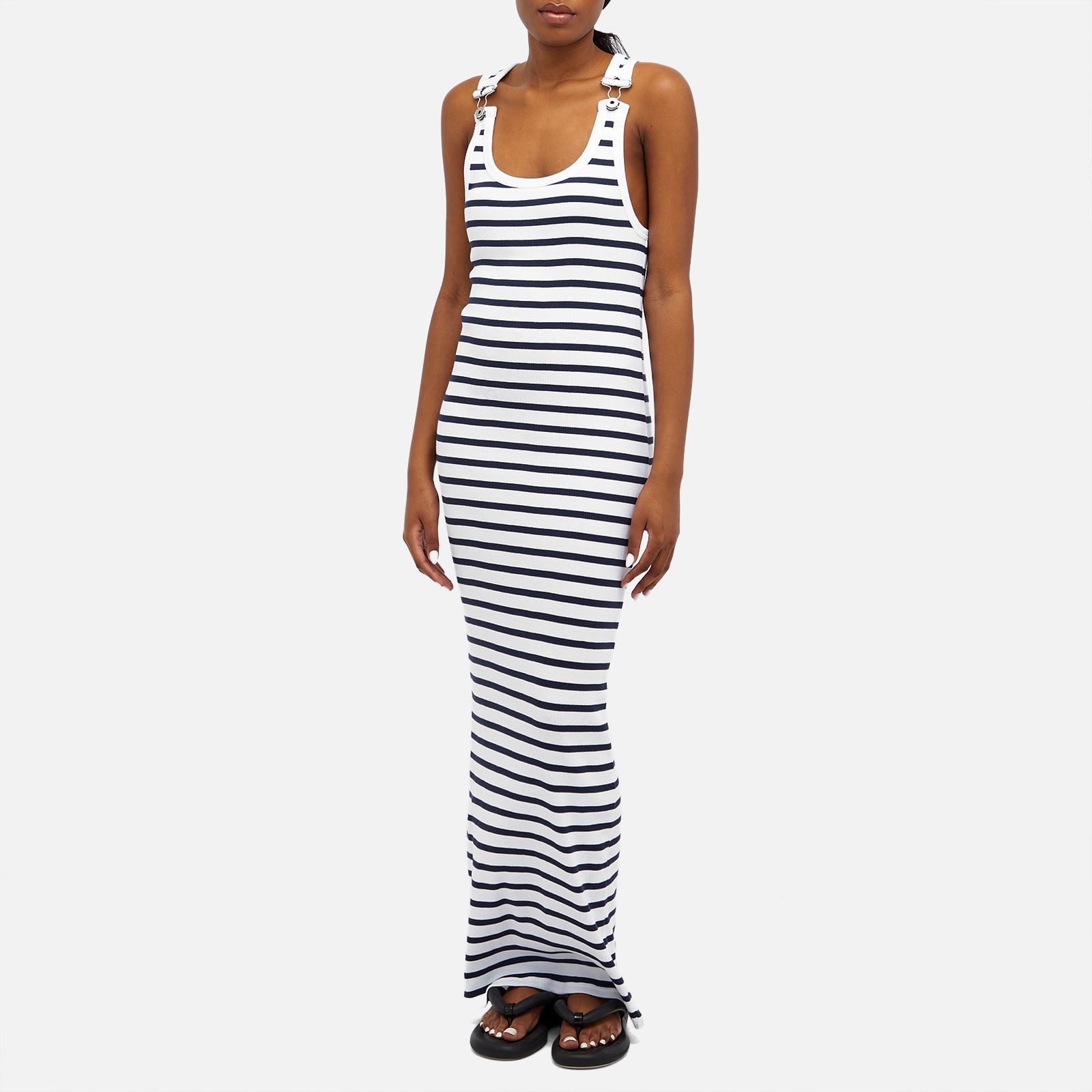 Gaultier Striped Maxi Dress