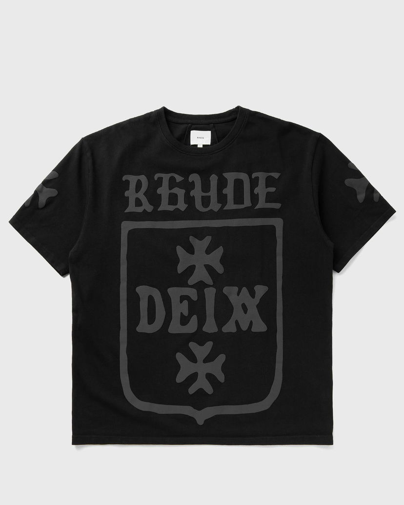Tričko Rhude Deix Shield Oversized T-Shirt Čierna | RHPF25TT08012-0015