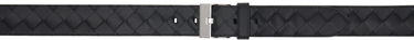Opasok Bottega Veneta Intrecciato Watch Belt Čierna | 799046 V4KF1 8803, 0