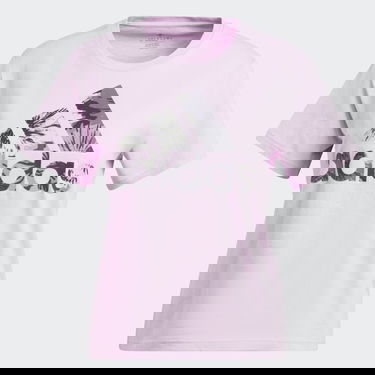 Tričko adidas Performance Floral Graphic T-Shirt Fialová | HP0795, 0