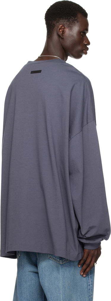Mikina Fear of God Fear of God ESSENTIALS Jersey Long Sleeve T-Shirt Fialová | 125HO244204F, 2