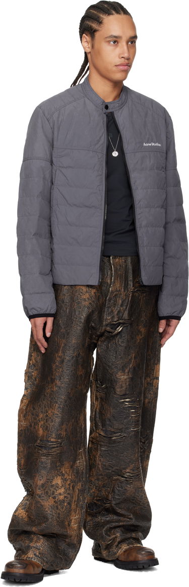 Prešívaná bunda Acne Studios Acne Studios Down Puffer Jacket Šedá | B90812-, 3