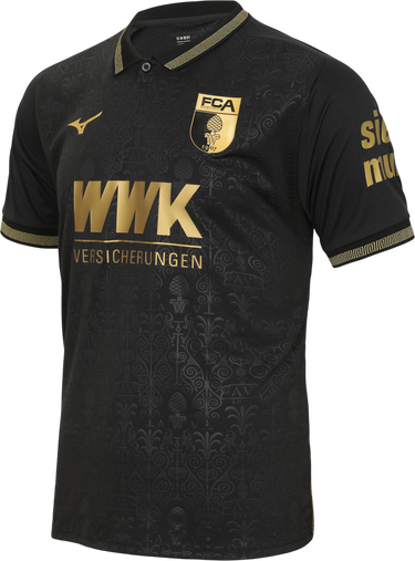 Dres Mizuno FC Augsburg 3rd Jersey 2025/26 Čierna | p2gacx12-09, 2