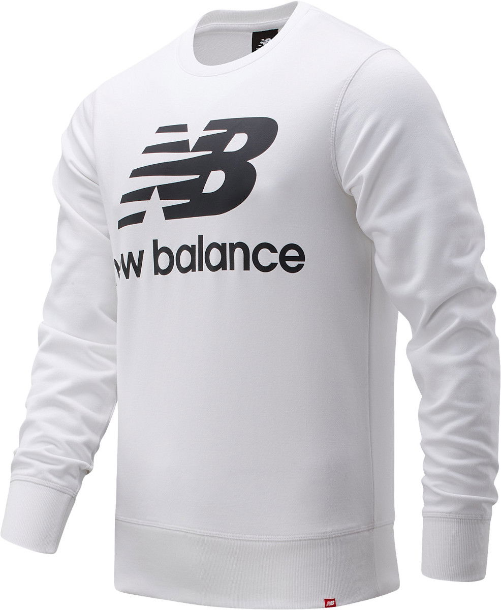 Mikina New Balance New Balance Essentials Sweatshirt Biela | mt03560wt, 0