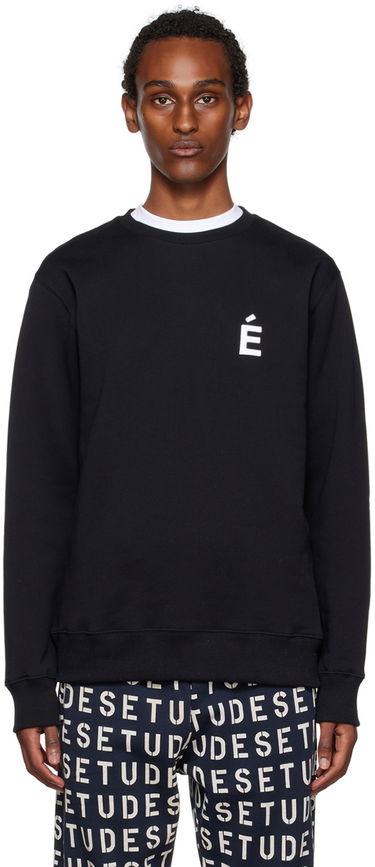 Sveter Études Études Story Patch Sweatshirt Čierna | C00ME202OC16BK, 0