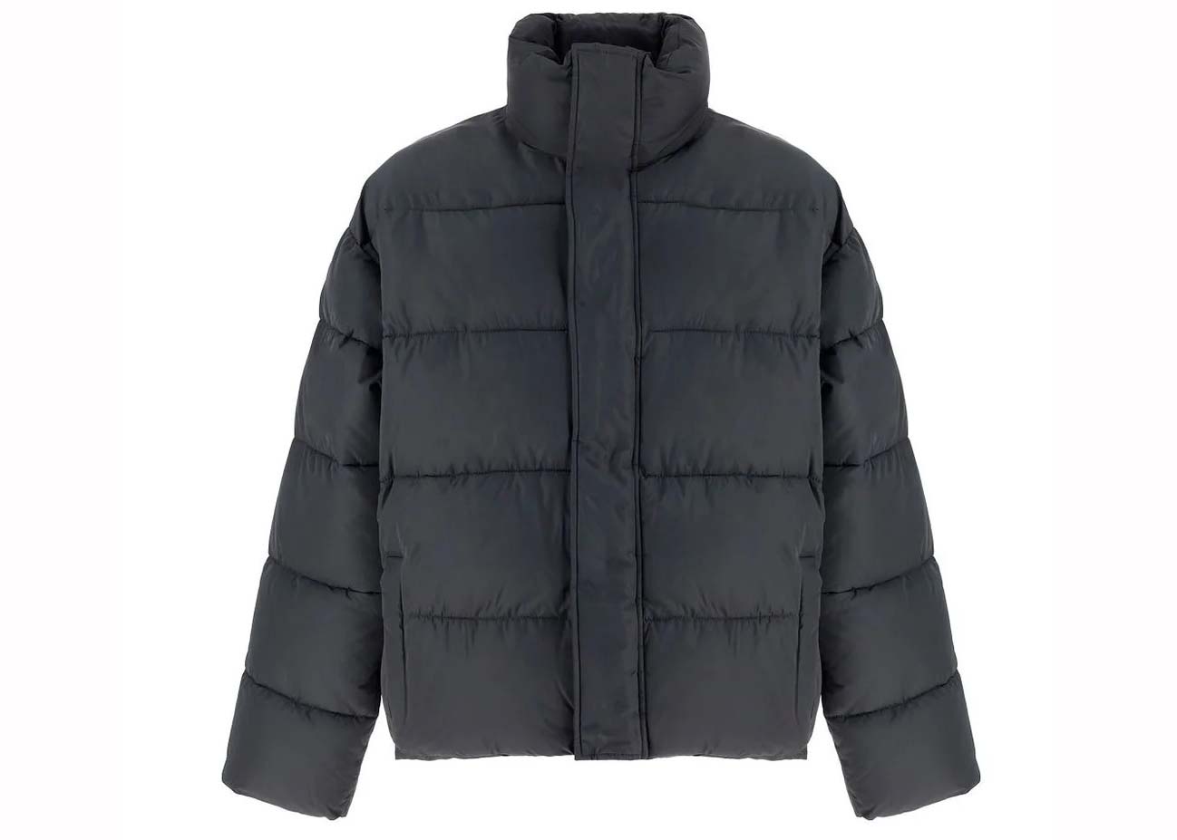 Prešívaná bunda Balenciaga BB Puffer Jacket Black Čierna | 642228TYD361404, 0