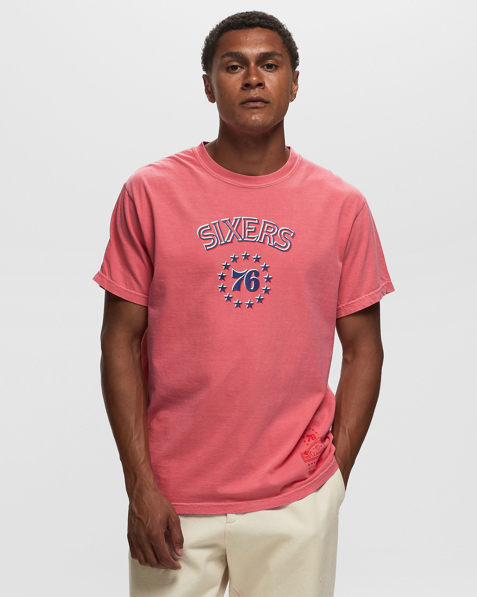 NBA S/S TEE PHILADELPHIA 76ERS GOLDEN HOUR GLAZE