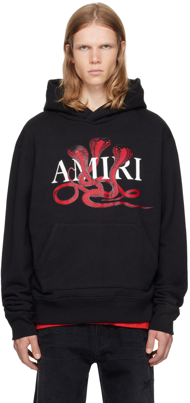 Mikina AMIRI Poison Hoodie Čierna | AMJYHD1057, 0
