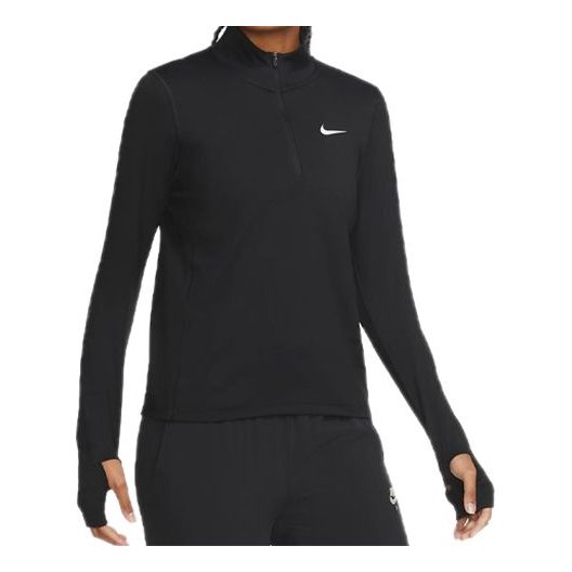 Mikina Nike Element Half Zipper Running Top Čierna | CU3221-010