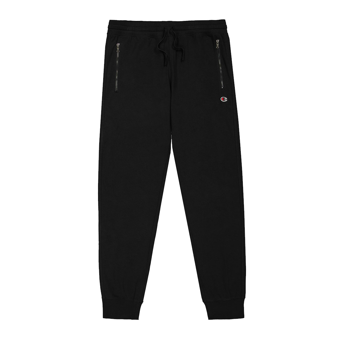 Tepláky Champion Drawstring Rib Cuff Zippered Joggers Čierna | 220804-KK001, 0