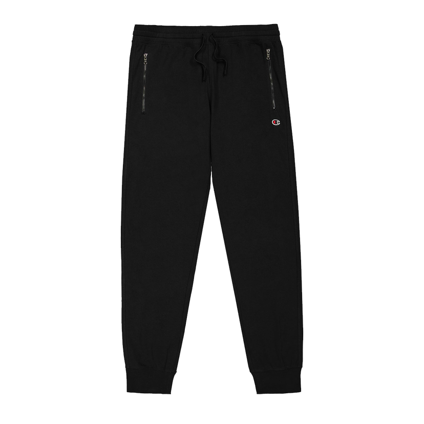 Tepláky Champion Drawstring Rib Cuff Zippered Joggers Čierna | 220804-KK001