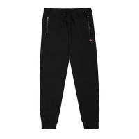Drawstring Rib Cuff Zippered Joggers