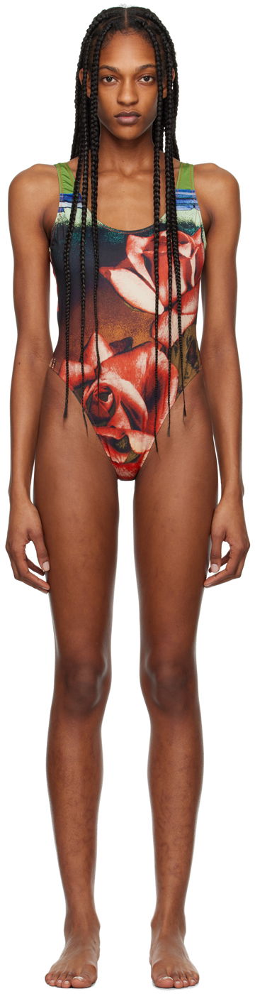 Plavky Jean Paul Gaultier Gaultier 'The Roses' One-Piece Swimsuit Rôznofarebný | 24/25-F-MB015-J543-403050, 0