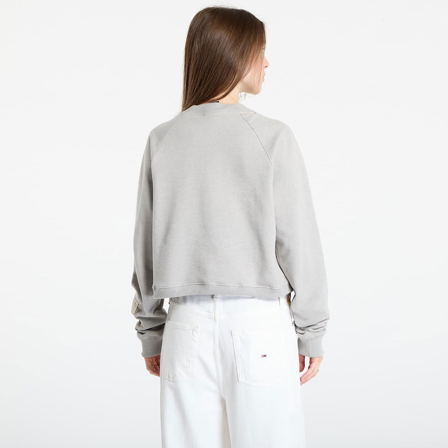 Mikina Columbia Columbia High Cascades™ Crop French Terry Sweatshirt Šedá | 2136421278, 1