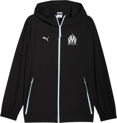 Bunda Puma Olympique de Marseille TECH Woven Jacket Čierna | 781568-35, 0