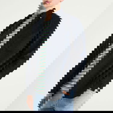 Košeľa Portuguese Flannel Lobo Button Down Corduroy Shirt Size Small Navy | AW25051-NVY, 5