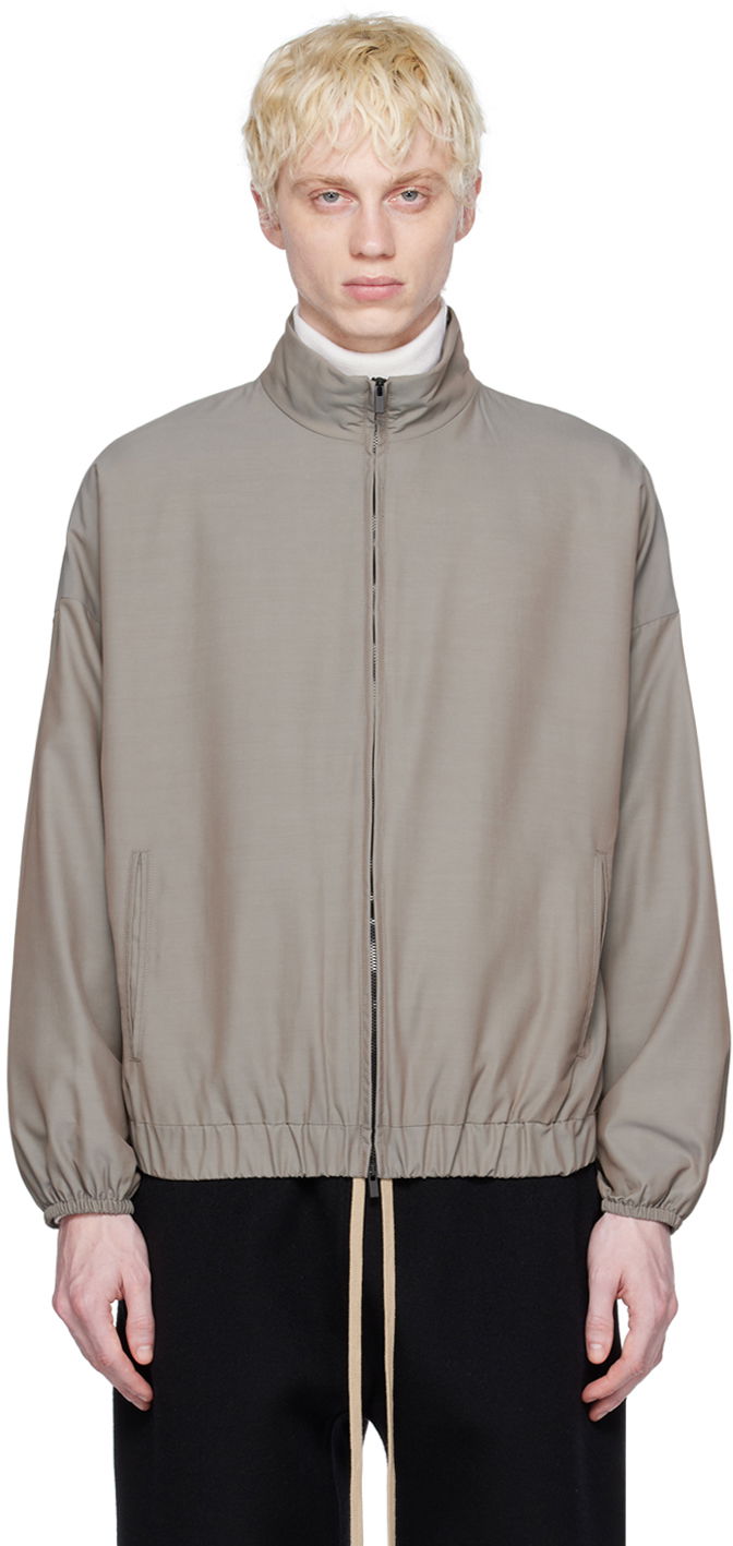 Bunda Fear of God Zip Track Šedá | FGE30-013AWNY, 0