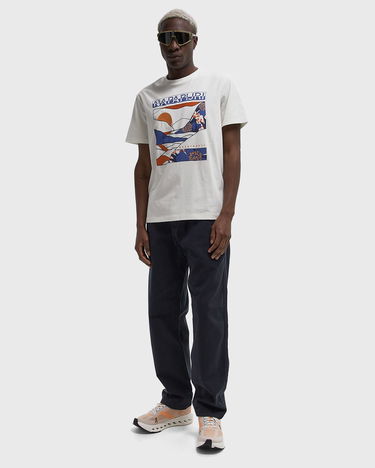 Tričko Napapijri Valdor Graphic T-Shirt Biela | NP0A4IE62061, 2