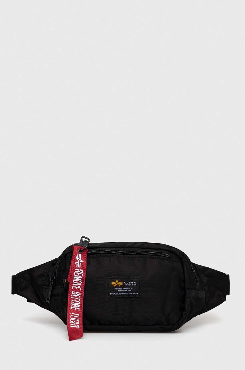 Ľadvinka Alpha Industries Waist Bag Čierna | 196923.03, 0