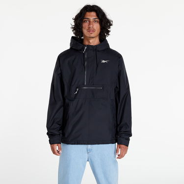 Bunda Reebok Vector Fleece Anorak Čierna | HG8932, 2