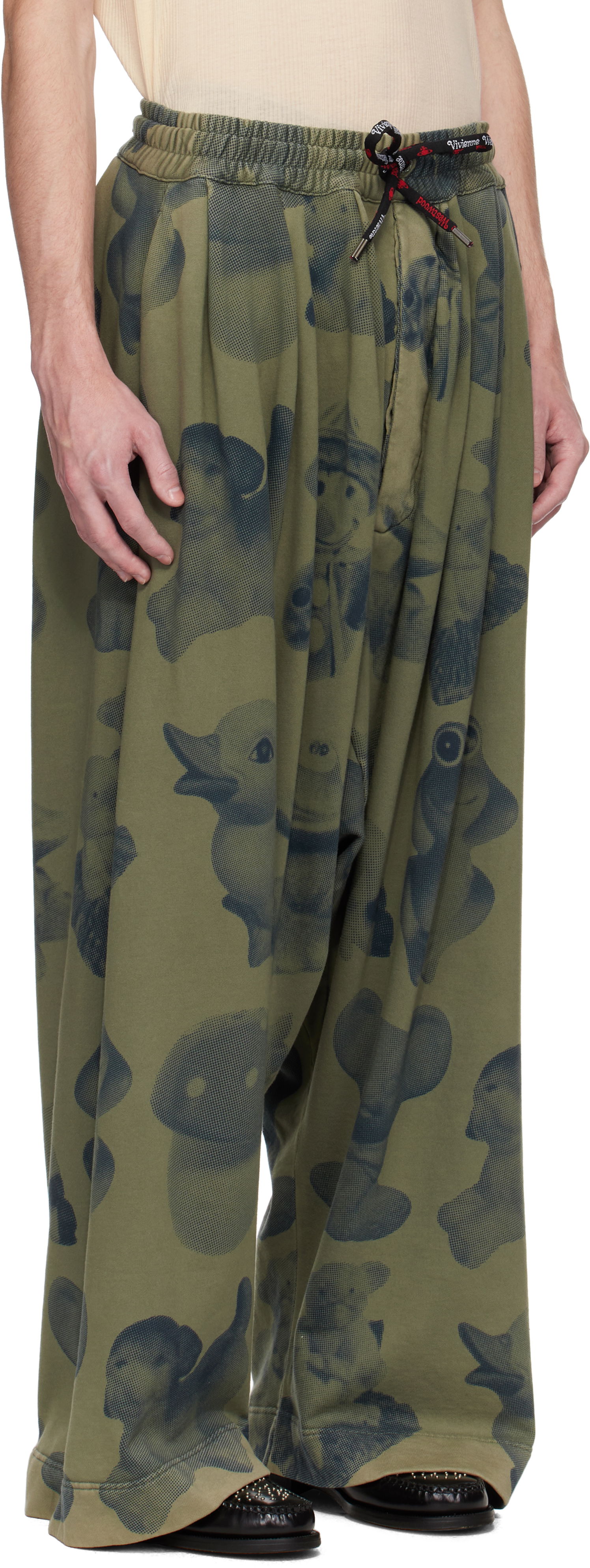 Tepláky Vivienne Westwood Vivienne Westwood Balloon Sweatpants Zelené | 3J01000U-J009H-, 1