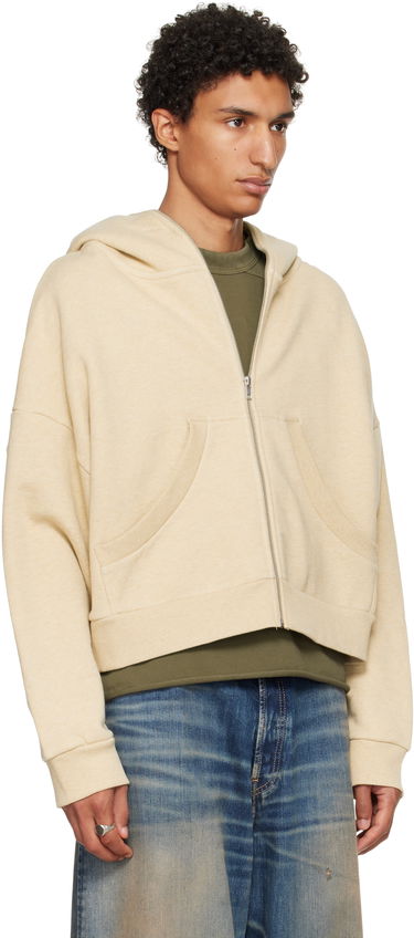 Mikina Entire Studios Entire Studios Eternal Zip Hoodie Béžová | ES2202TP, 1
