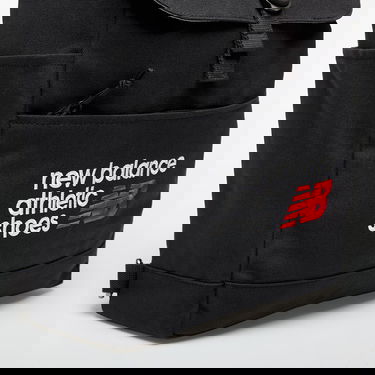 Batoh New Balance Canvas Backpack LAB51500 Čierna | NBLAB51500BK, 4