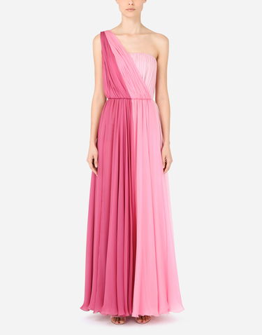 Šaty Dolce & Gabbana One-shoulder Maxi Dress Rôznofarebný | F6N0VTFU1ATS9002, 1