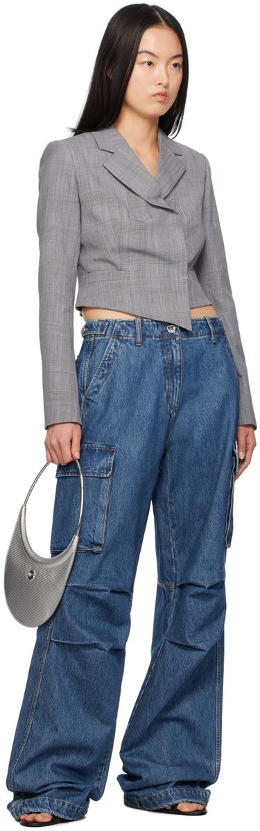 Kabelka Coperni Coperni Ring Swipe Bag Metalická | COPBA13844, 3