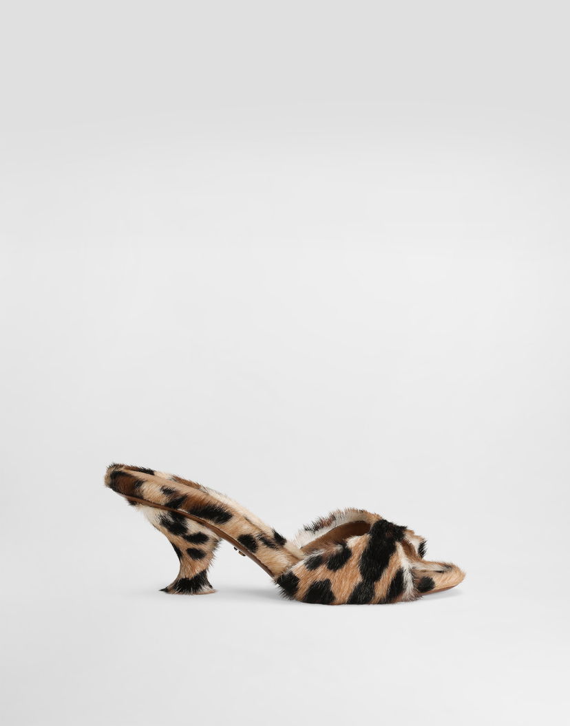 Tenisky a topánky Dolce & Gabbana Leopard-print Keira Mules Rôznofarebný | CR1964A00818Z886