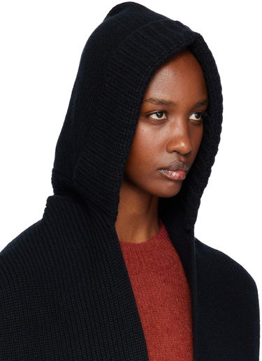 Šál Yves Salomon Cashmere & Wool Hooded Scarf Čierna | 25W25WAA506XXMACL, 1