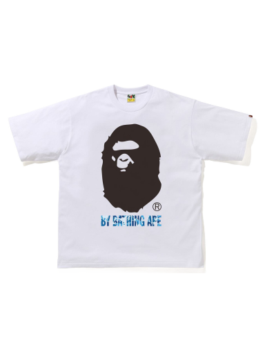 Tričko BAPE ABC Camo By Bathing Ape Relaxed Fit Tee Biela | 1H30-110-007