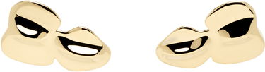 Náušnice Acne Studios Acne Studios Croco Scale Brass Earrings Žltá | C50462-, 0