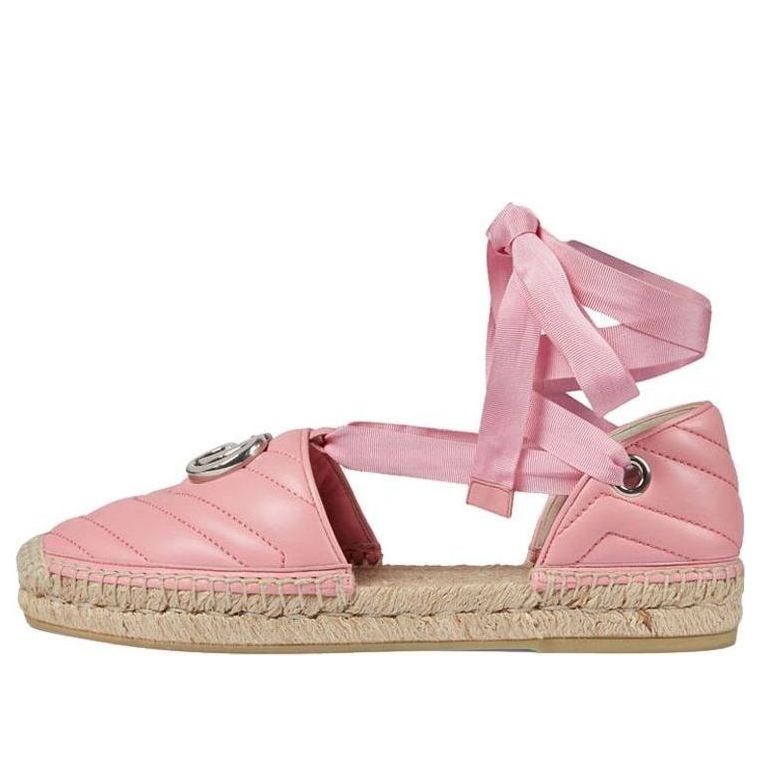 Tenisky a topánky Gucci Espadrilles With Interlocking G Ružová | 628148-BTMO0-5815, 0