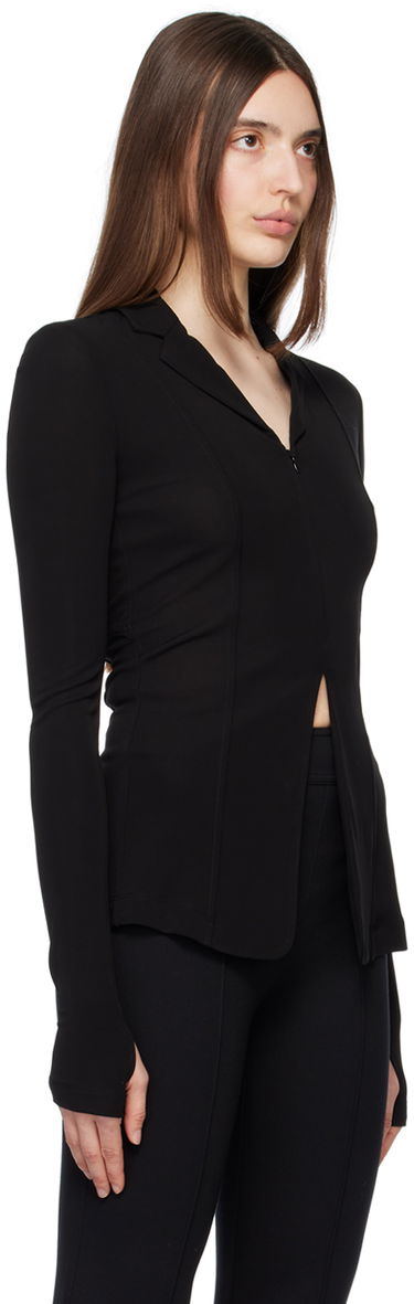 Košeľa Helmut Lang Helmut Lang Women's Blazer Shirt Čierna | M10HW507, 1