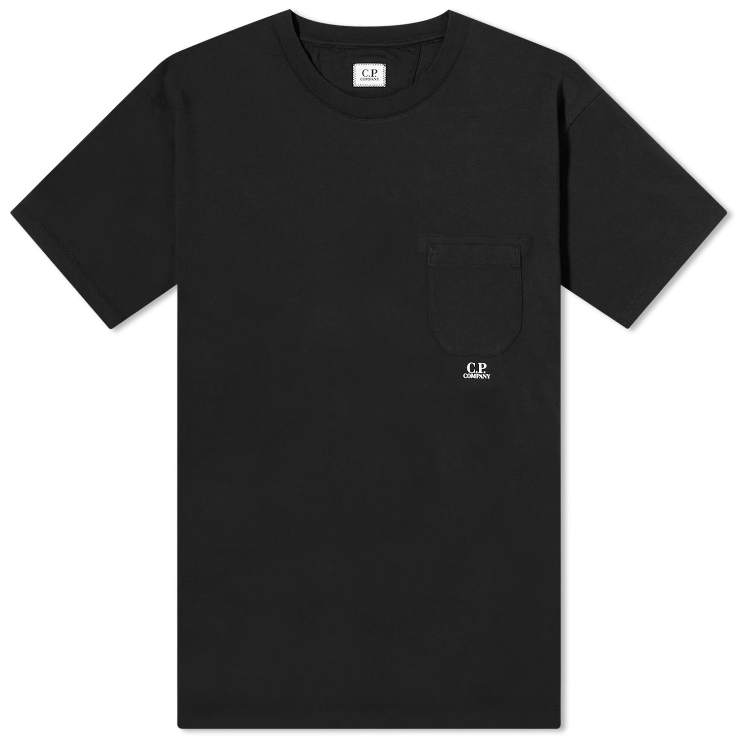 Tričko C.P. Company Pocket Logo T-Shirt Čierna | 16CMTS086A-005431G-999, 0