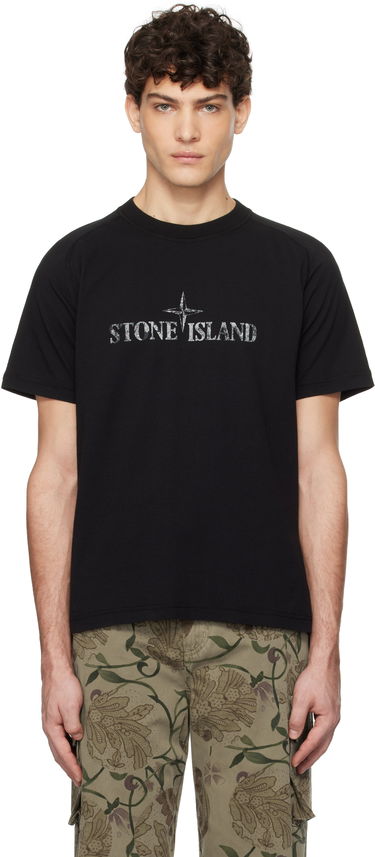 Tričko Stone Island Organic Cotton Jersey T-Shirt Čierna | K1S15 2100020 S0081, 0
